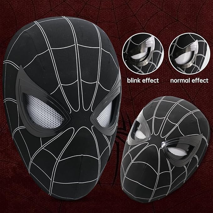 LED Spider-Man Mask ( BLACK )