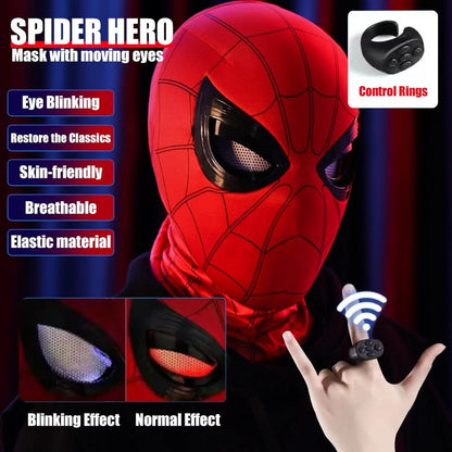 LED Spider-Man Mask ( RED )