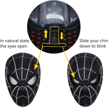 LED Spider-Man Mask ( BLACK )